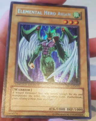 Elemental Hero Avian EHC1-EN001 Secret Rare English Yugioh Card-image