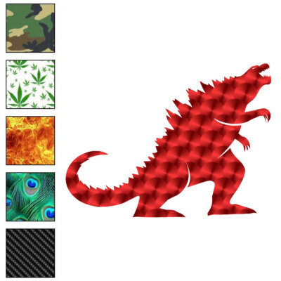 Godzilla, Vinyl Decal Sticker, 40 Patterns & 3 Sizes, #7195-image