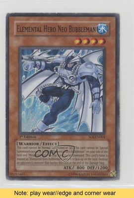 Elemental HERO Neo Bubbleman 1st Ed. YuGiOh Shadow of Infinity #SOI-EN004 00eu-image
