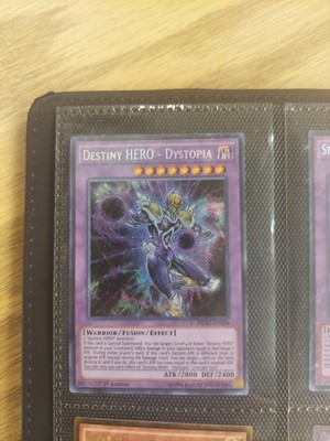 Destiny Hero Dystopia DESO-EN004 Secret Rare Card-image