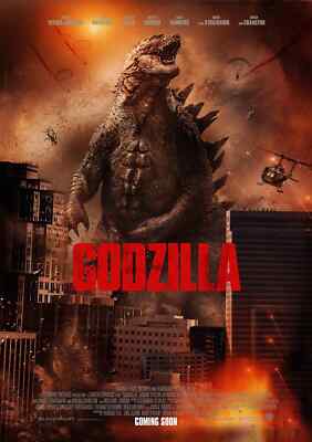 Godzilla 2014 PREMIUM Movie POSTER MADE IN USA - CIN719-image