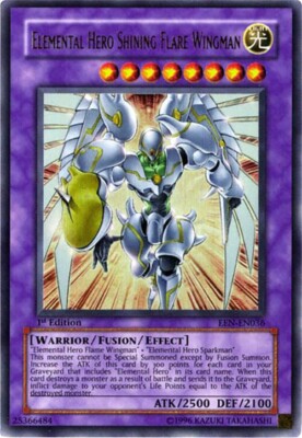 Elemental HERO Shining Flare Wingman EEN-EN036 Elemental Energy Unlimited-image