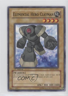 Elemental HERO Clayman 1st Ed. YuGiOh Duelist Pack: Jaden Yuki #DP1-EN003 0t4d-image