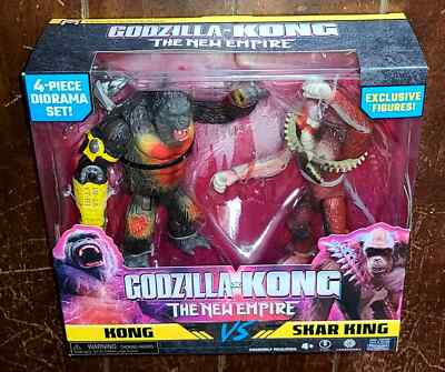 MonsterVerse GODZILLA x KONG the New Empire (2024) KONG vs SKAR KING Figures!-image