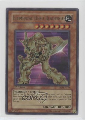 2006 Yu-Gi-Oh! Starter Deck Unlimited Elemental HERO Bladedge #YSD-EN019 12ka-image