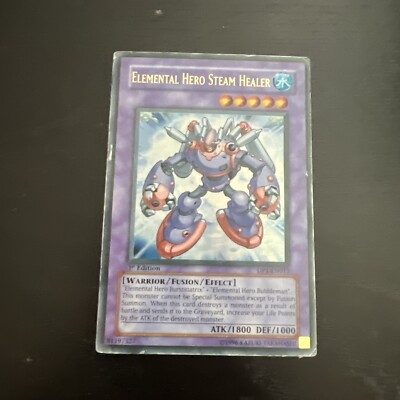 Elemental Hero Steam Healer Ultra Rare 1st Edition DP1-EN013 Yu-Gi-Oh Card-image