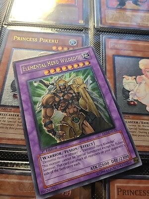 Yu-Gi-Oh! TCG Elemental Hero Wildedge EEN-EN035 Ultimate Rare 1st Edition -image