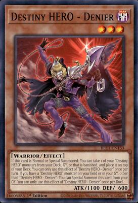 Yu-Gi-Oh! Destiny HERO - Denier BLC1-EN153 Common NM-image