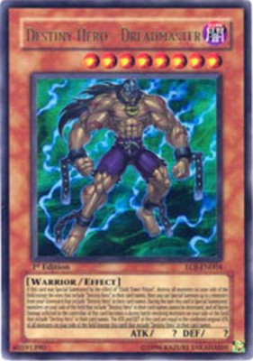 Destiny Hero - Dreadmaster - EOJ-EN004 - Ultra Rare - 1st Edition x1 Lightly Pla-image