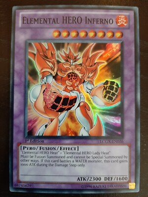 Yu-Gi-Oh! - Elemental Hero Inferno (LCGX-EN076)-image