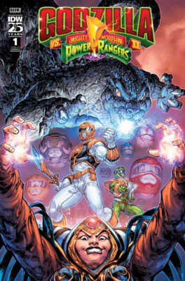 Godzilla vs. The Mighty Morphin Power Rangers II #1 Cover A (Williams II)-image