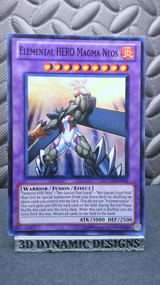 | Yugioh Elemental HERO Magma Neos LCGX-EN064 Super Rare NM- 🔥 |-image