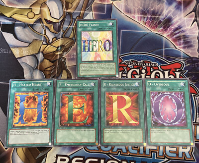 Yu-Gi-Oh Hero Flash Set H E R O Full Set Mixed Sets Elemental Hero (Mixed)-image