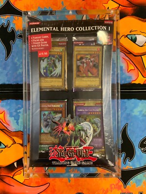 Yugioh Acrylic UV Protective Magnetic Fits Elemental Hero Collection EHC1 -image