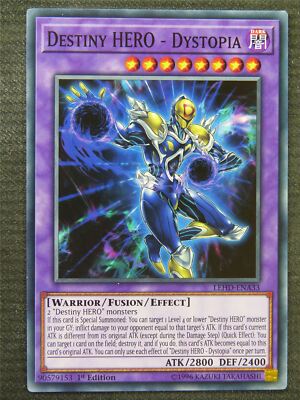 Destiny HERO - Dystopia LEHD Common - 1st ed - Yugioh Card #8R1-image