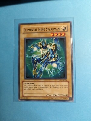 Yu-Gi-Oh! TCG Elemental Hero Sparkman The Lost Millenium TLM-EN004 NP, NM+-image