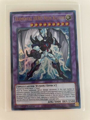 Elemental HERO Neos Kluger Ultra GFP2-EN0 ULTRA RARE 1ST in Hand! NM/M Yu-Gi-Oh1-image