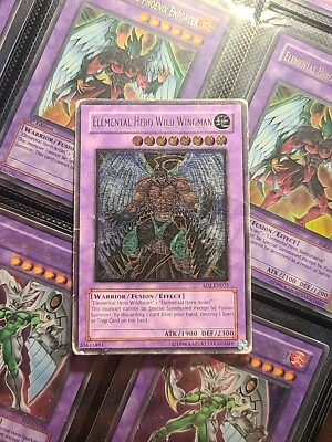 Elemental Hero Wild Wingman - EOJ-EN035 - Ultimate Rare - Unlimited Edition-image