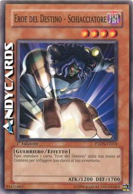 CRUSHER - HERO OF DESTINY (Destiny Hero - Dunker) Common PTDN IT014 • 1Ed-image