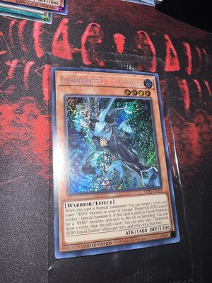 Yu-Gi-Oh! TCG Elemental HERO Liquid Soldier Legendary Duelists: Season 3...-image