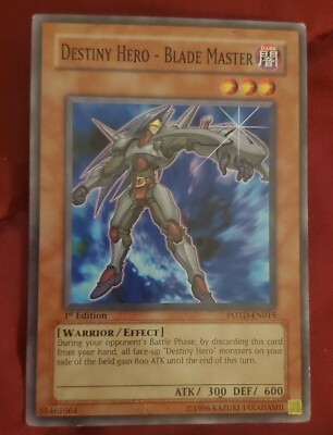Destiny Hero - Blade Master - POTD-EN015 - 1st Edition M/NM Yu-gi-oh!-image