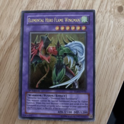 Elemental HERO Flame Wingman (UTR) TLM-EN035 The Lost Millennium-1st Edition 1st-image