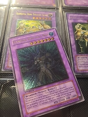 Yugioh Elemental Hero Aqua Neos POTD-EN031 Ultimate Rare 1st Edition -image