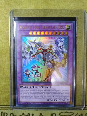 Yugioh! Wake Up Your Elemental HERO - MAZE-EN014 - Ultra Rare - 1st Edition Near-image