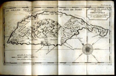 Nouveau Voyage Amerique; New Voyage to America 1742.  by Labat; map, plates-image