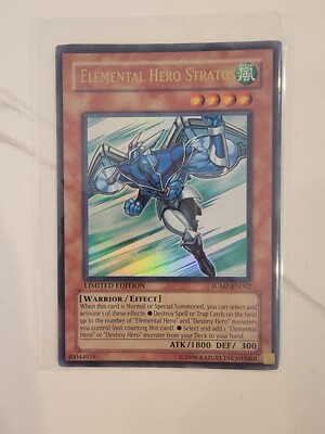Yugioh TCG Elemental Hero Stratos JUMP-EN012 Ultra Rare - NM-image