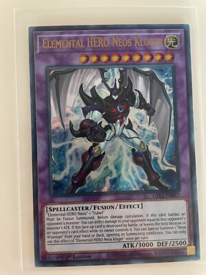 Elemental HERO Neos Kluger Ultra GFP2-EN0 ULTRA RARE 1ST in Hand! NM/M Yu-Gi-Oh2-image