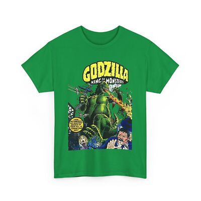 Godzilla T-Shirt - Marvel Comics - King of the Monsters - 1970s Comic Series-image