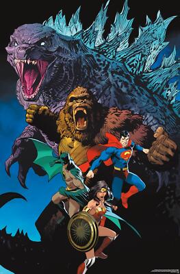 Justice League vs. Godzilla vs. Kong - Roar - Poster-image