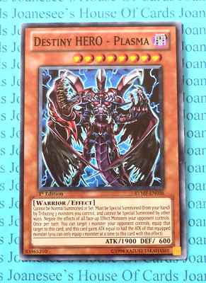 RYMP-EN036 Destiny HERO - Plasma Yu-Gi-Oh Card 1st Edition New-image