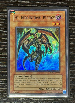 YuGiOh! - Evil Hero Infernal Prodigy [DP06-EN008] - Super Rare - Unlimited - NM-image