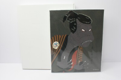 Godzilla Canvas Illustration Art board Tohosai Sharaku GEMSTONE Creators 2020-image