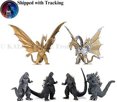 Godzilla History Part.1 6 Figure Set King Ghidorah Mecha Limited Japan-image