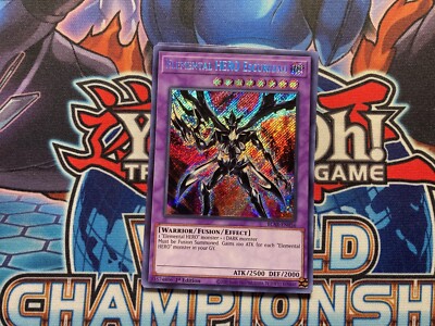 Elemental HERO Escuridao BLAR-EN056 1st Secret Rare NM Yugioh Card-image