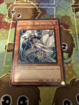 Destiny HERO - Disk Commander - RYMP-EN035 - Rare - 1st Edition x1 - Lightly Pla-image