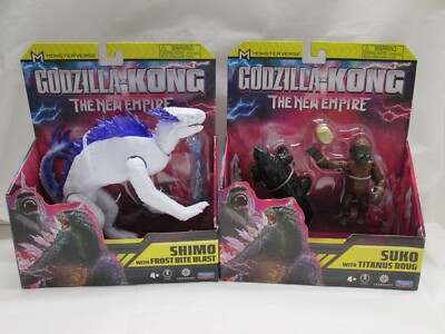 Playmates Godzilla Kong New Empire SHIMO Frost bite SUKO titanus doug Figure NEW-image