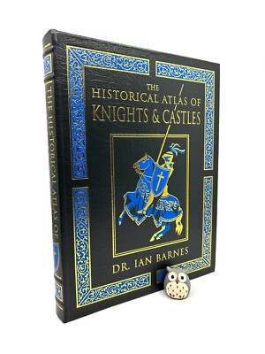 EASTON PRESS The Historical Atlas of Knights & Castles Barnes Leather Chivalry-image