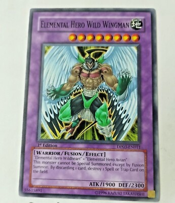 Yu-Gi-Oh Elemental Hero Wild Wingman Duelist Pack 3: Jaden Yuki 2 DP03-EN011-image