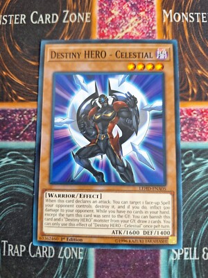 Yu-Gi-Oh! Destiny HERO - Celestial LEHD-ENA05 Common 1st Edition Near Mint-image