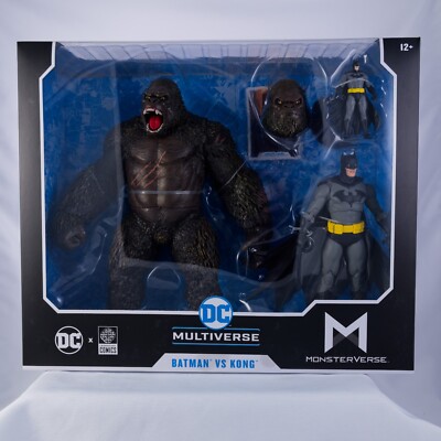 DC Multiverse Batman vs. Kong Megafig Justice League vs. Godzilla vs. Kong 2-Pk.-image