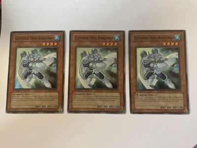 Elemental HERO Bubbleman YSDJ-EN017 Starter Deck: Jaden Yuki-1st Edition 1st x3-image
