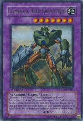 Elemental Hero Grand Neos - STON-EN035 - Ultra Rare - 1st - MP-image