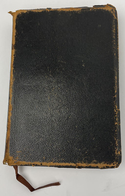 Vintage 1945 Holy Bible Scofield Reference Edition Oxford Press Leather Binding-image