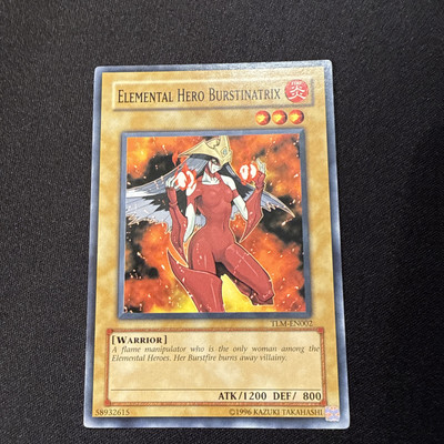 Elemental Hero Burstinatrix TLM-EN002 The Lost Millennium Unlimited-image