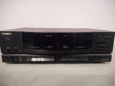 Fisher CR-W686 Dual Cassette Player/Recorder-image