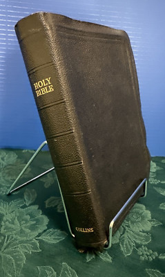 1949 HOLY BIBLE King James Version Collins Clear-Type Press Great Britain-image